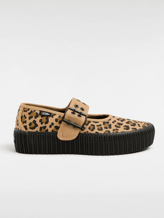Vans Shoes - Vans Mary Jane Creeper Shoe in Leopard Brown. Sz: 8